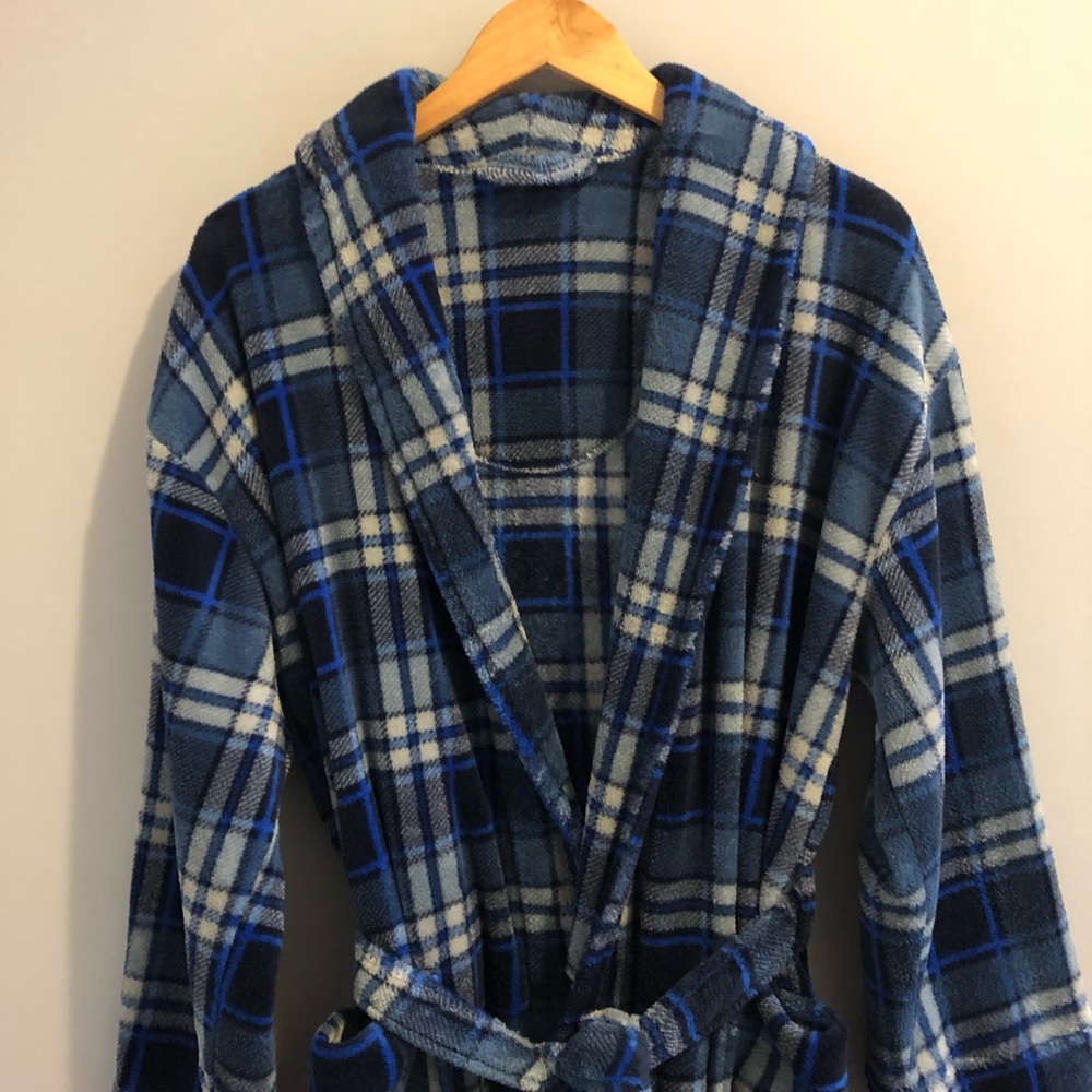FLEECE HOUSECOAT - Picture 2 of 13